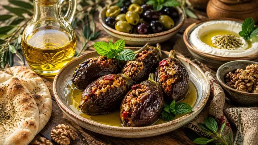 فوائد المكدوس اللبناني: القيمة الغذائية وأفضل طرق التقديم