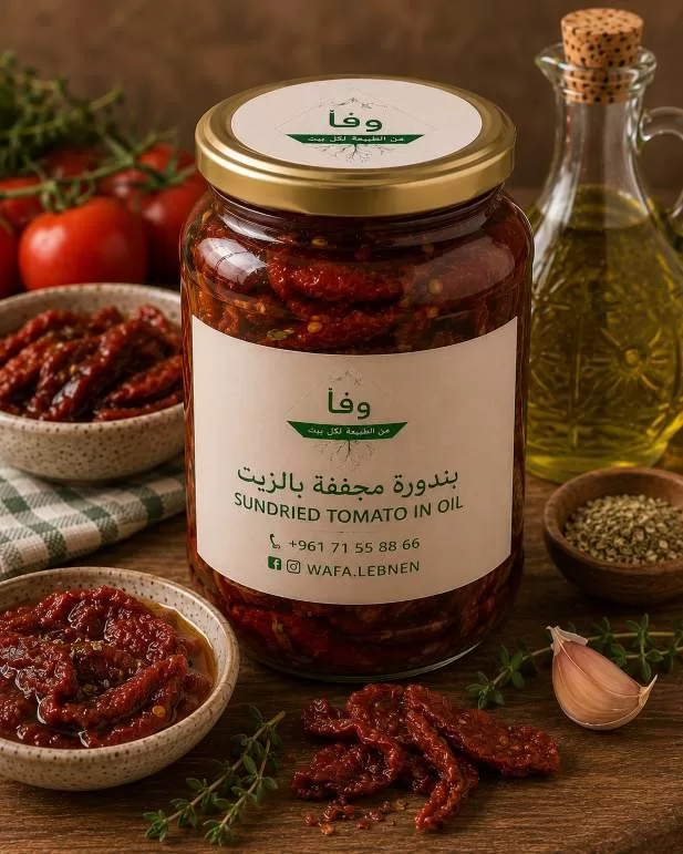 بندورة مجففة بالزيت - 350 g